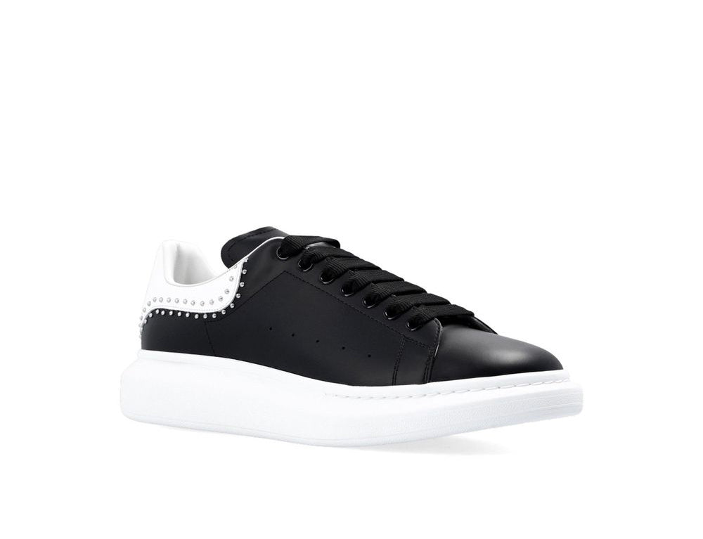 Alexander McQueen Black Calfskin Chunky Sneakers