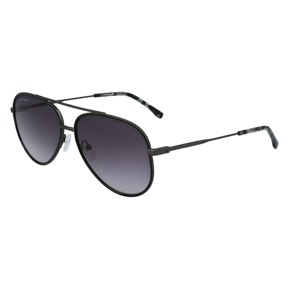 Lacoste Smoked Grey Metal Sunglasses