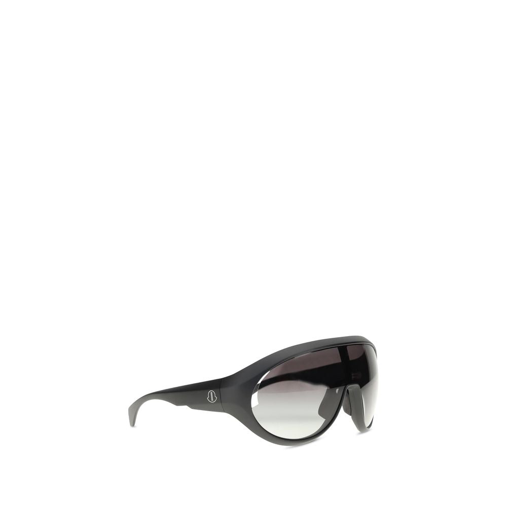 Moncler x Rick Owens Black Shield Sunglasses