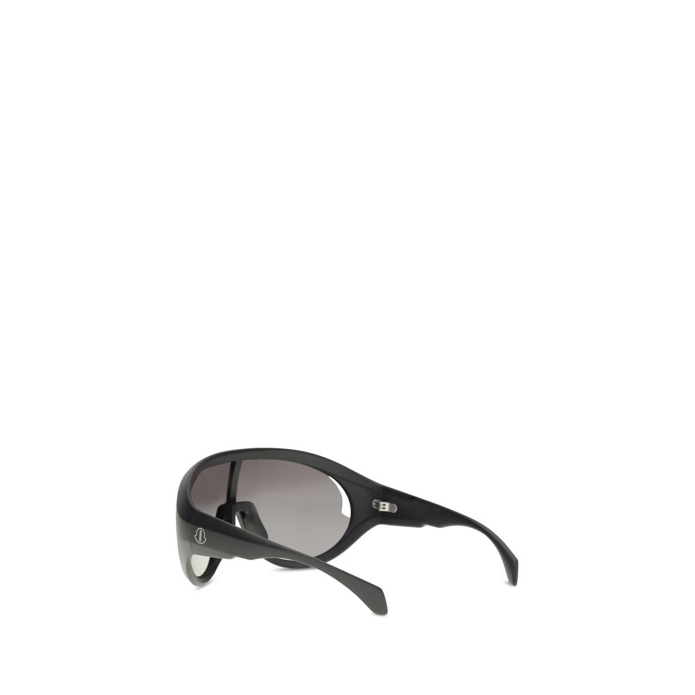 Moncler x Rick Owens Black Shield Sunglasses