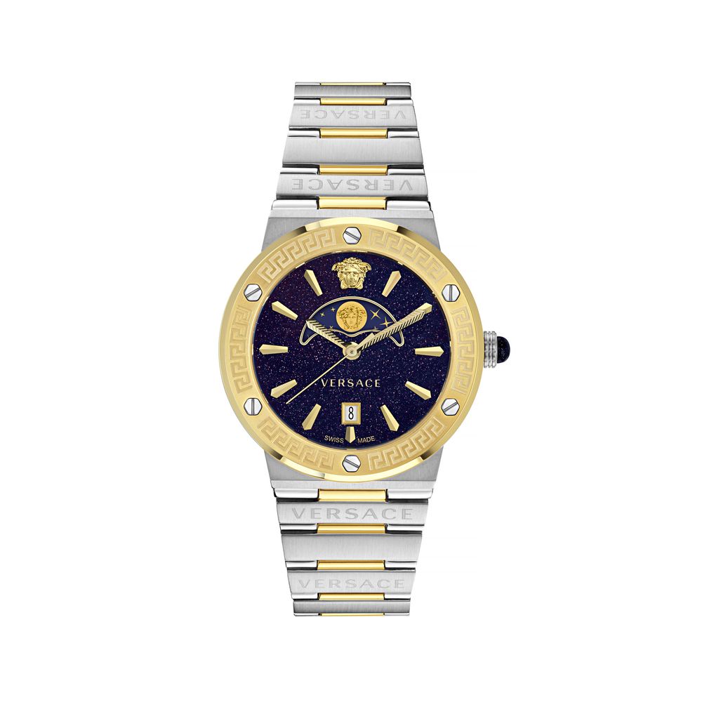 Versace Gray Stainless Steel Dress Watch (38mm)