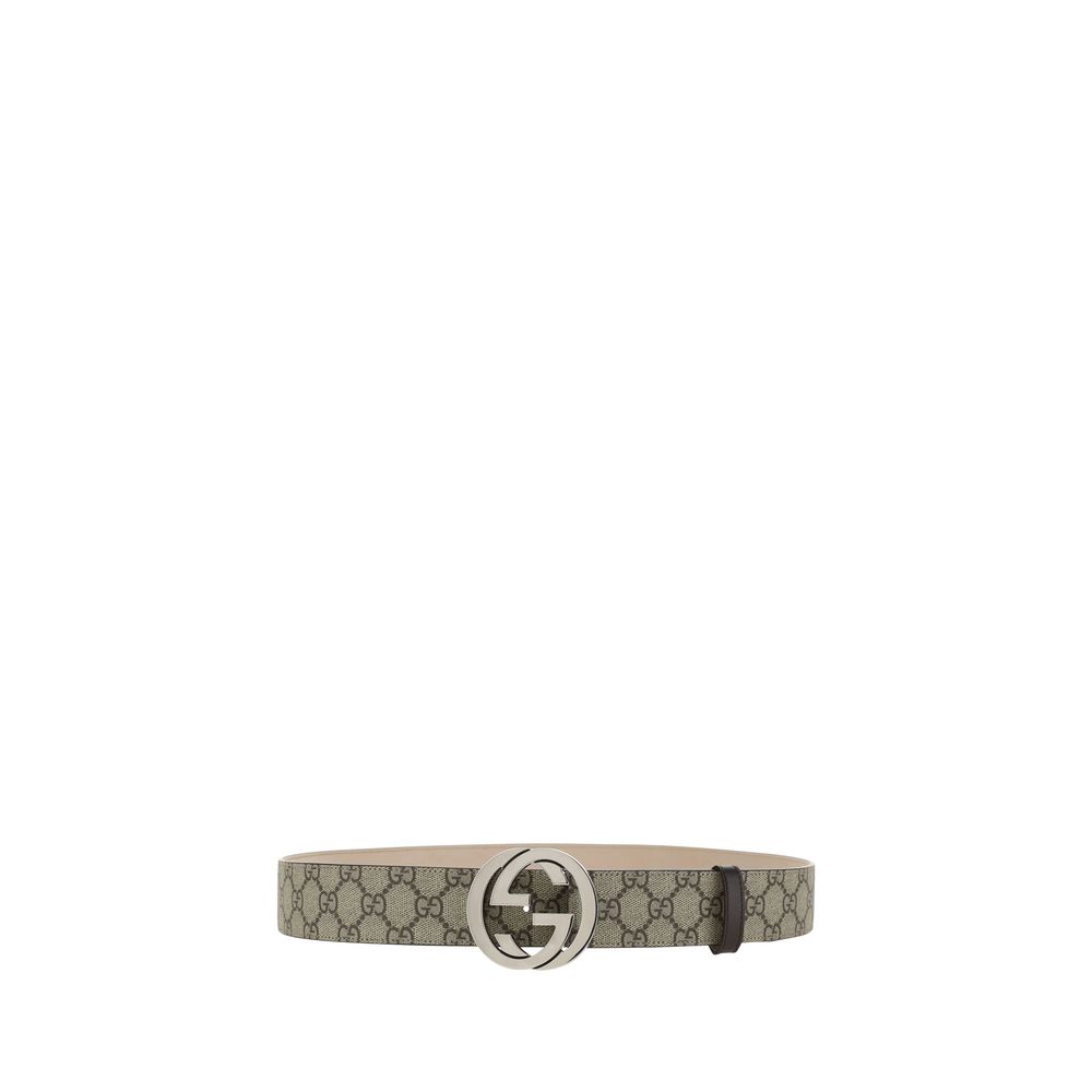 Gucci GG Supreme Belt with Double G Buckle