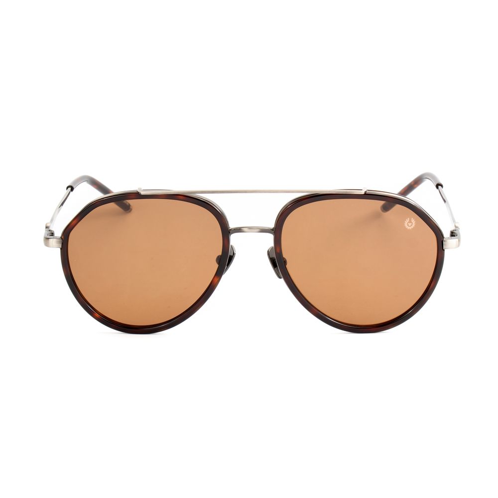 Belstaff Roadmaster II Brown Stainless Steel Sunglasses